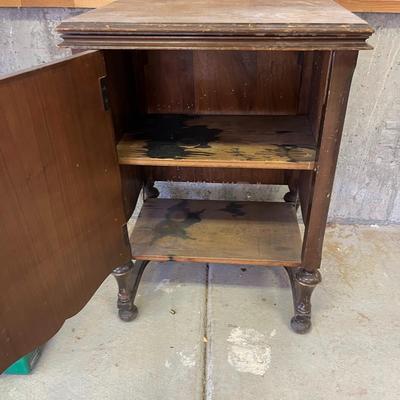Vintage Table Cabinet (sewing cabinet)