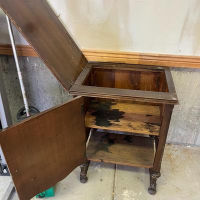 Vintage Table Cabinet (sewing cabinet)
