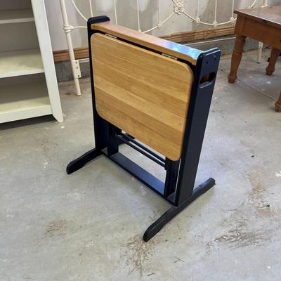 Vintage Double School Desk Table