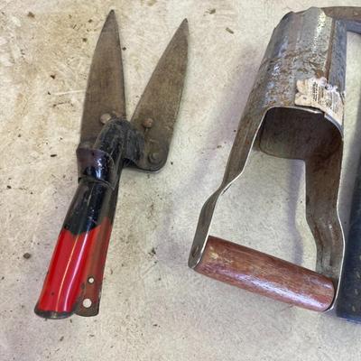 Vintage Snip-itt Shears & Gardening Tool & Hammer & Magnifier