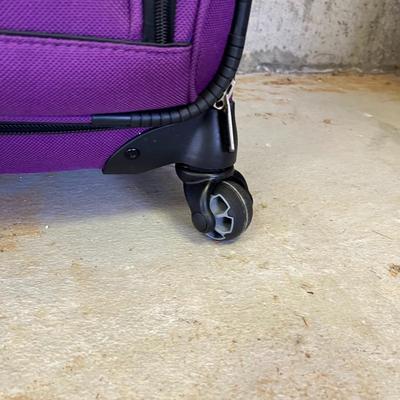 Black Travel Bag Collection American Tourister, Moda, Samsonite & American Tourister Purple Trolley