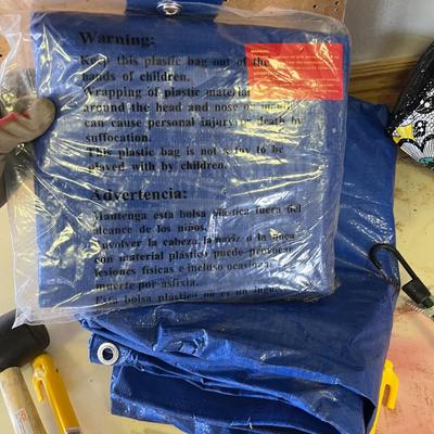 Tarps, Stakes, & Hammer