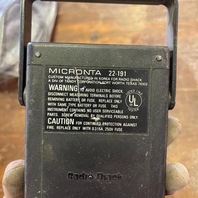 Micronta Digital Multimeter