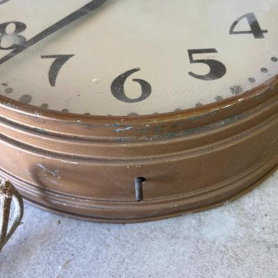 QMC USA Vintage CLOCK (back comes off) made by Eikosha