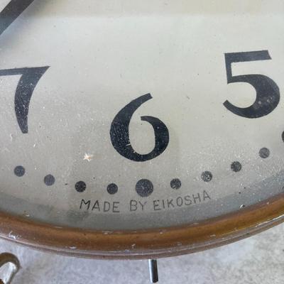 QMC USA Vintage CLOCK (back comes off) made by Eikosha