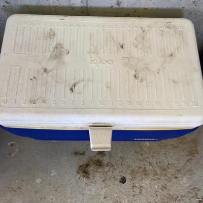 Igloo cooler without a plug