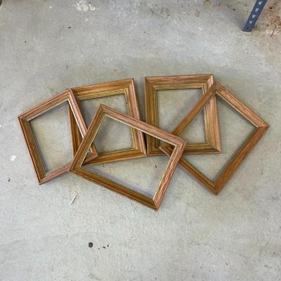 wooden frames