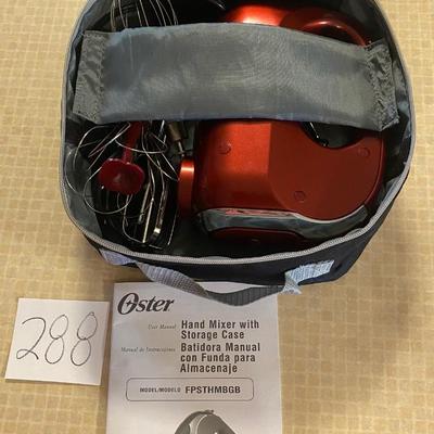 Oyster Hand Mixer w/case