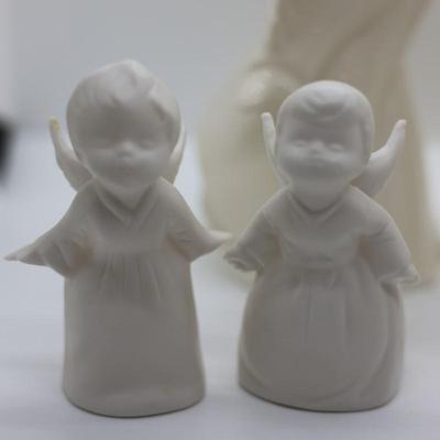 Vintage Ceramic Kissing Angels (6)