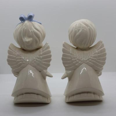 Vintage Ceramic Kissing Angels (6)