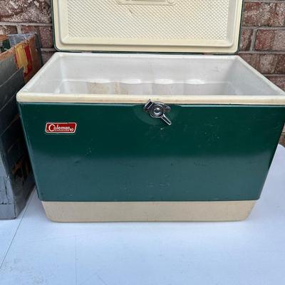 Vintage Coleman Ice Chest