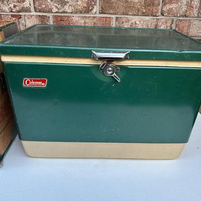 Vintage Coleman Ice Chest