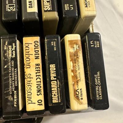 Vintage 8 Track Tape Lot