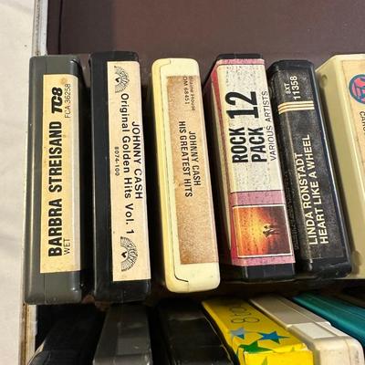 Vintage 8 Track Tape Lot