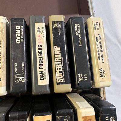 Vintage 8 Track Tape Lot