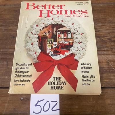 Dec. 1973 Better Homes Magazine