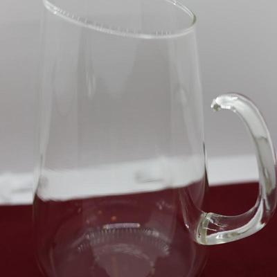 PYREX 1960s Clear Thin Glass Pitcher
