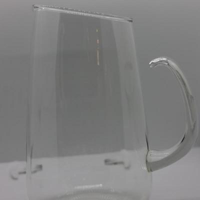 PYREX 1960s Clear Thin Glass Pitcher