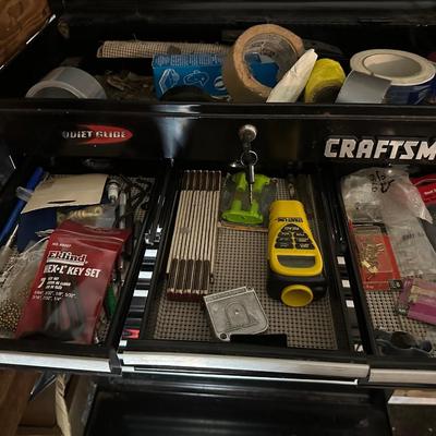 Craftsman Tool Chest With Keys & Tools