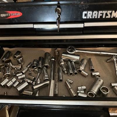 Craftsman Tool Chest With Keys & Tools