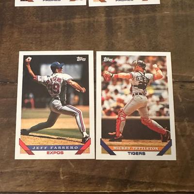 1993 Topps Baseball Card set