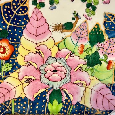 Vintage Andrea by Sadek Tobacco Leaf Plate,