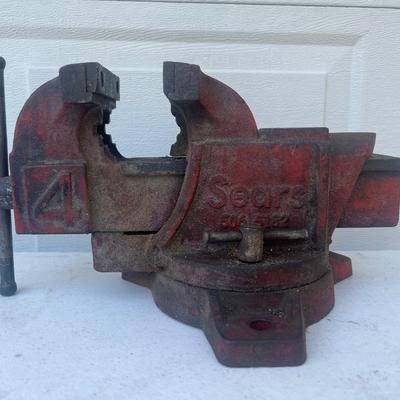 SEARS Vintage Swivel Vice