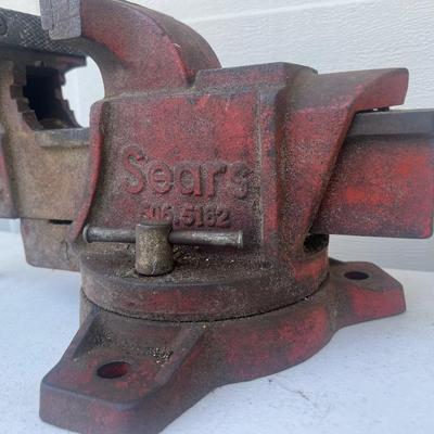 SEARS Vintage Swivel Vice