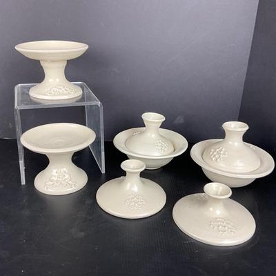1032 Handmade Pottery Bowls and Vases by Virginia Perram