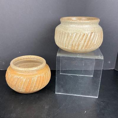 1035 Handmade Pottery Bowls by Virginia Perram