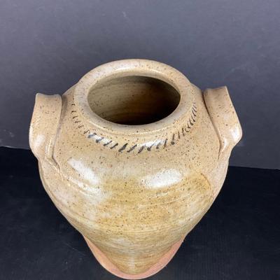 1036 Handmade Pottery Large Vase by Virginia Perram