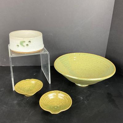 1040 Handmade Pottery Bowls by Virginia Perram