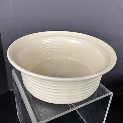 1043 Three Handmade Pottery Bowls by Virginia Perram