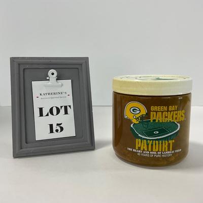 -15- PACKERS | Green Bay Packers Dirt From Field