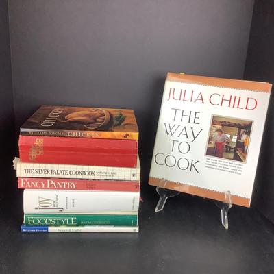 994 Assortment of Cookbooks Julia Child and Williams Sonoma