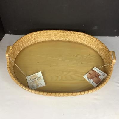 1005 New Nantucket Oval Handled Tray / Basket