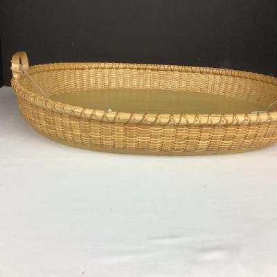 1005 New Nantucket Oval Handled Tray / Basket