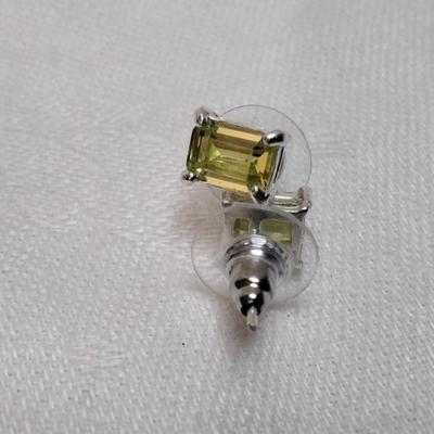 Handcrafted Peridot Orfevrerie Wiskemann 925 Earrings