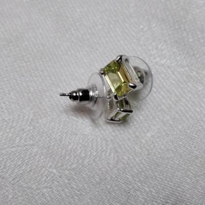 Handcrafted Peridot Orfevrerie Wiskemann 925 Earrings