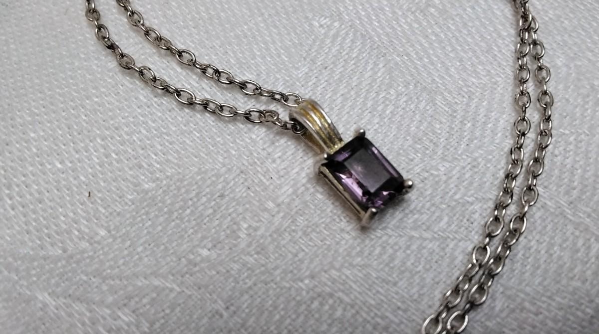 Handcrafted Amethyst Orfevrerie Wiskemann 925 18