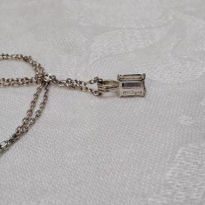Handcrafted Amethyst Orfevrerie Wiskemann 925 18" Necklace