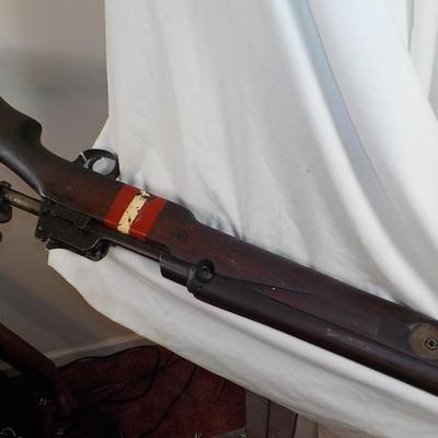 British Enfield 303 / P14 army rifle. $200 to $800.