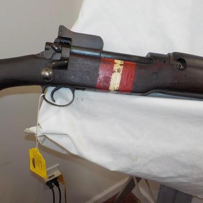 British Enfield 303 / P14 army rifle. $200 to $800.
