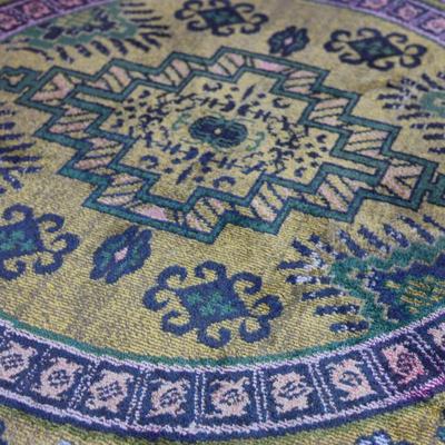 Palazzo Collection Circular Rug - 8" x 8"