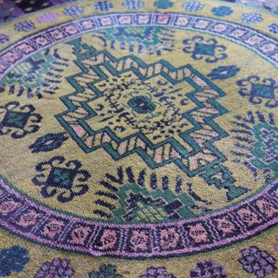Palazzo Collection Circular Rug - 8" x 8"