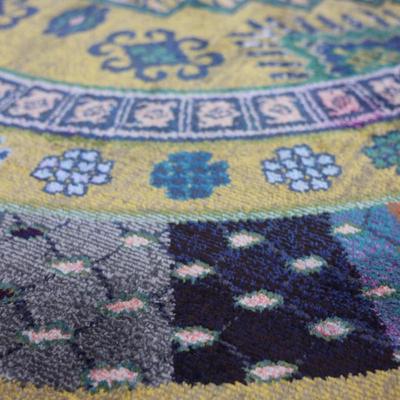 Palazzo Collection Circular Rug - 8" x 8"