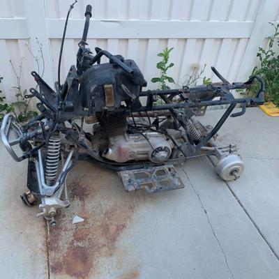 Misc. ATV 4-wheeler frame (unsure)