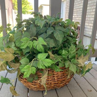 Fake Plant in basket