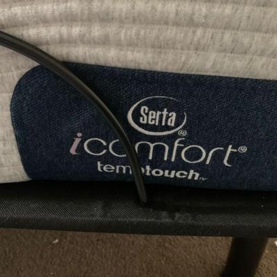 Queen Serta icomfort temptouch bluetouch 100 gentle firm lift bed