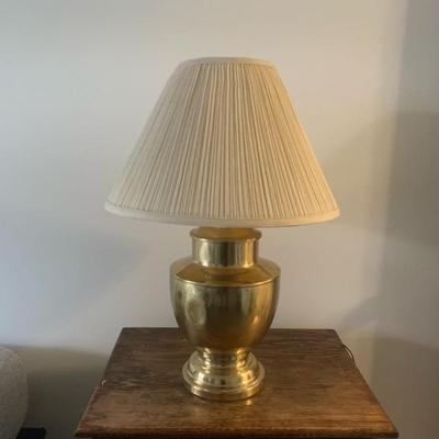 Gold lamp